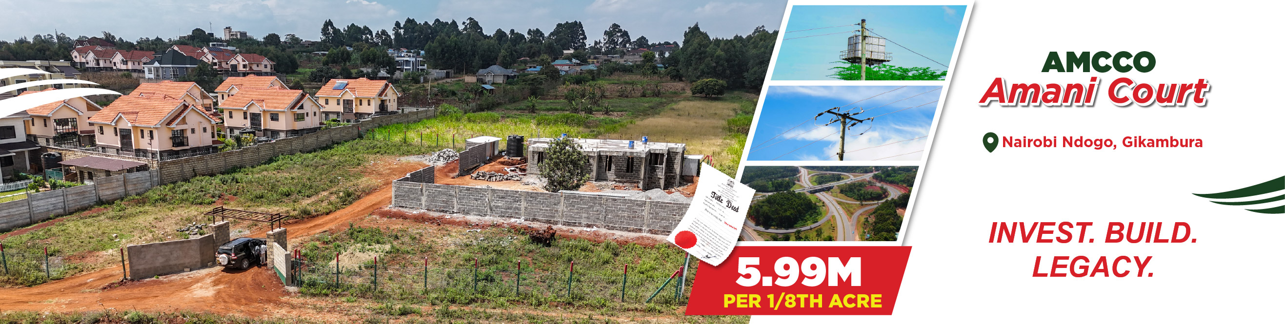 Land for Sale in Nairobi Kikuyu Kamangu, Ngong and Kimuka
